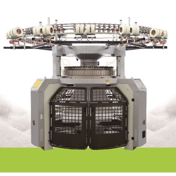 Double Jersey Small and Middle size Interlock Circular Knitting Machine 3.7KW 1