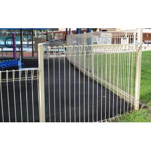 Powder Coated / Galvanised Wire Mesh Fencing , Security Mesh Fence Panels
