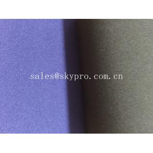 SBR CR Neoprene Thick Neoprene Fabric With Smooth And Embossed Finishing