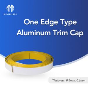 8.8cm Illuminated Aluminium Trimless Channel Letters Fluorocarbon Film