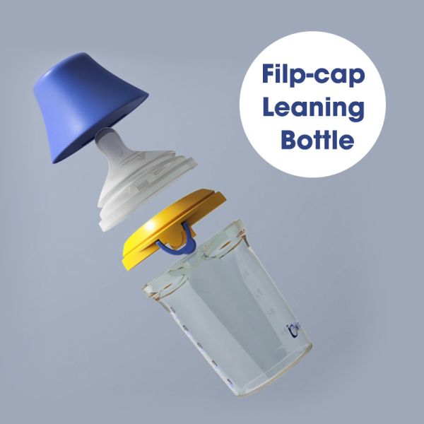 Buy 180ml Anti Colic Wide Neck pPSU milk bottles Flip Cap BPA Free at wholesale prices