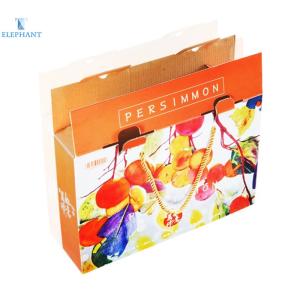 Retcangular PDF Corrugated Shipping Boxes Fruit Printing