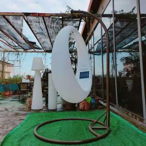 Event Decor Glowing Plastic Led Patio Swing Light Outdoor Furniture