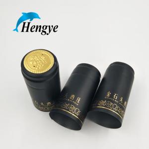 Customized Wine Bottle Shrink Caps Tin Wine Capsules Gravure Printing