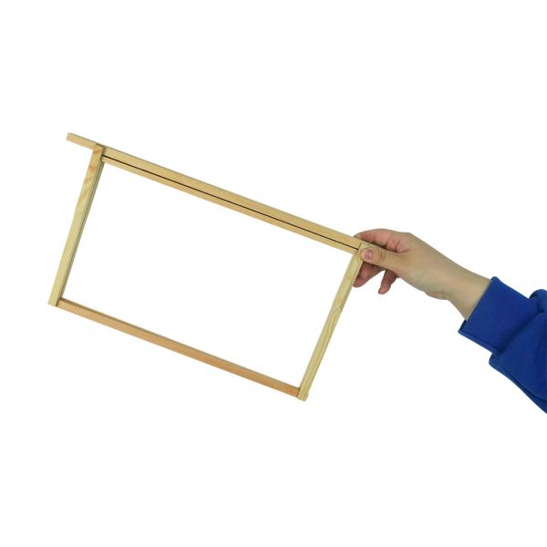 Buy Pine Knot Free Deep Bee Frame Customized With Bottom Bar at wholesale prices