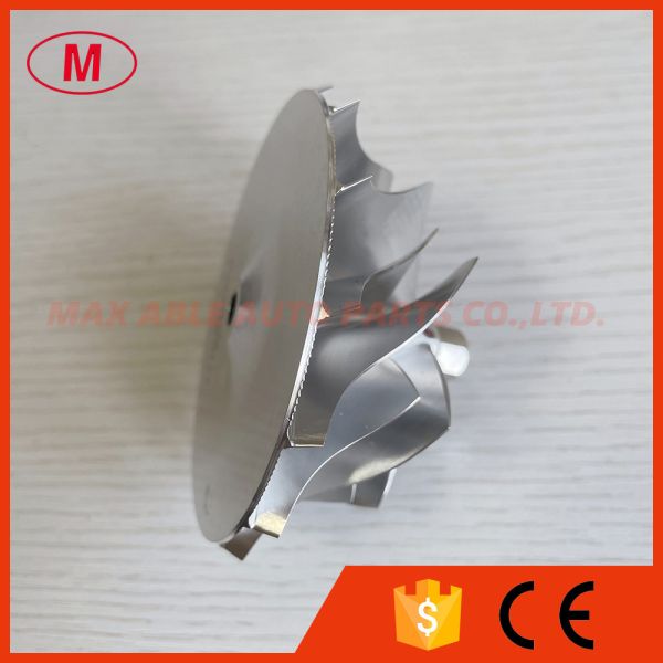 TD05 forward 64.40/82.00mm 7+7 blades LEP style turbocharger milling/aluminum 2618/billet compressor wheel