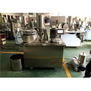 Quality Powder / Pellet Semi Auto Capsule Filling Machine , Industrial Filling Equipment for sale