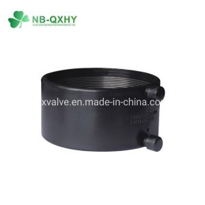 Electrofusion Weld HDPE Flange Adapter Fittings Pipe SDR11 for Black and 90deg