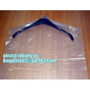 Wholesale Clear Plastic Dry cleaning poly garment bags for packing clothes