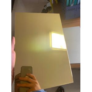 Gold Mirror Silver Mirror Colored Aluminium Composite Panel 3mm 4mm ACP