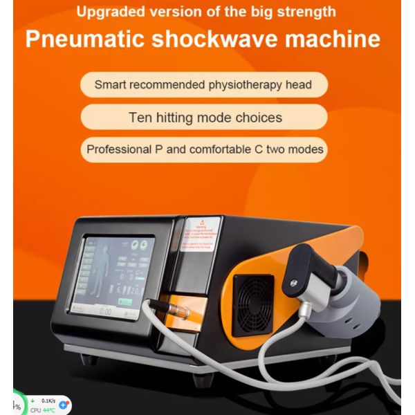 Desktop 6 Bar Portable Shockwave Machine For Pain Relief Weight Loss