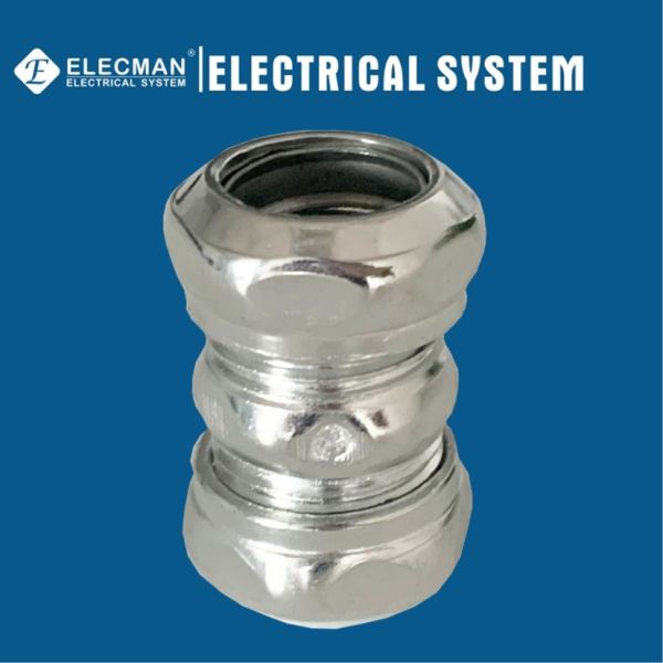 SCCP Steel EMT Conduit Fittings Coupling Compression EMT Conduit To EMT Conduit