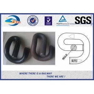 Oxide Black Elastic Rail Clips 60Si2MnA E Clamps For Railway System