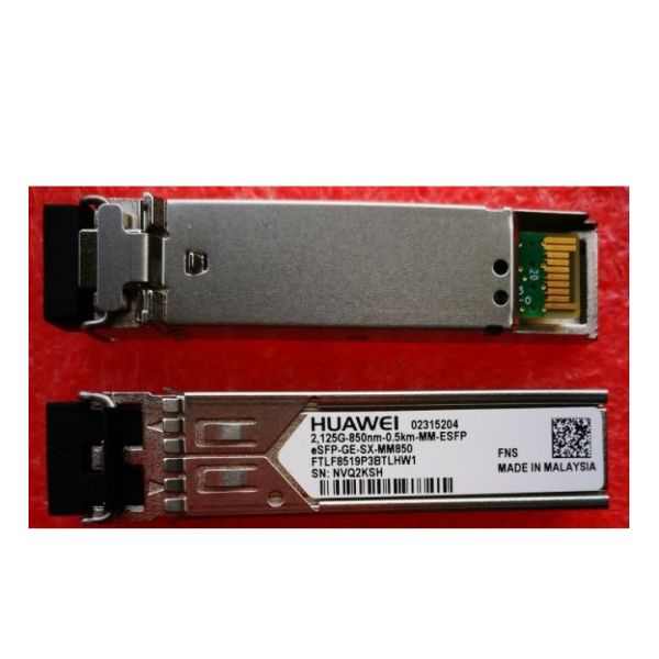 Original SFP Huawei 2.125G-850nm-0.5km-MM-ESFP eSFP-GE 02315204