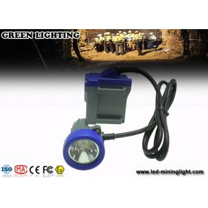 high performance blue cover Cordless Cap Lamp Hard Hat Lights 4000lux brightness