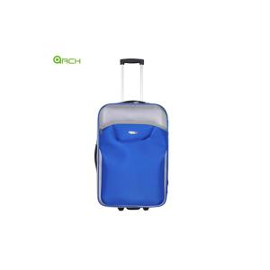 Tapestry Soft Sided Luggage with One Front Pocket and Big Skate Wheels