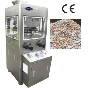 China Zp17e Smallest 2 Layers Rotary Tablet Press Machine with 30600PC/H Capacity and 900*650*1800mm Dimensions on sale