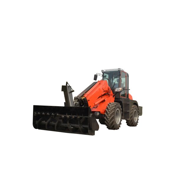 Buy Yellow 2350mm Wheelbase 2500kg Telescopic Wheel Loader at wholesale prices