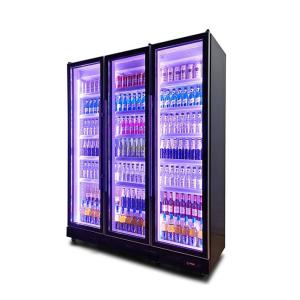 Deluxe Appearance Fresh Keeping Fruit Vegetable Cold Drink Display Chiller