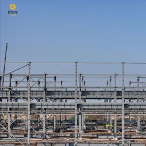 Flexible Light Steel Frame Building Construction Galvanized Low Maintenance