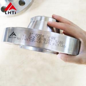 GR1 GR5 GR7 Polished Titanium Welding Neck Flange ANSI ASTM B16.5