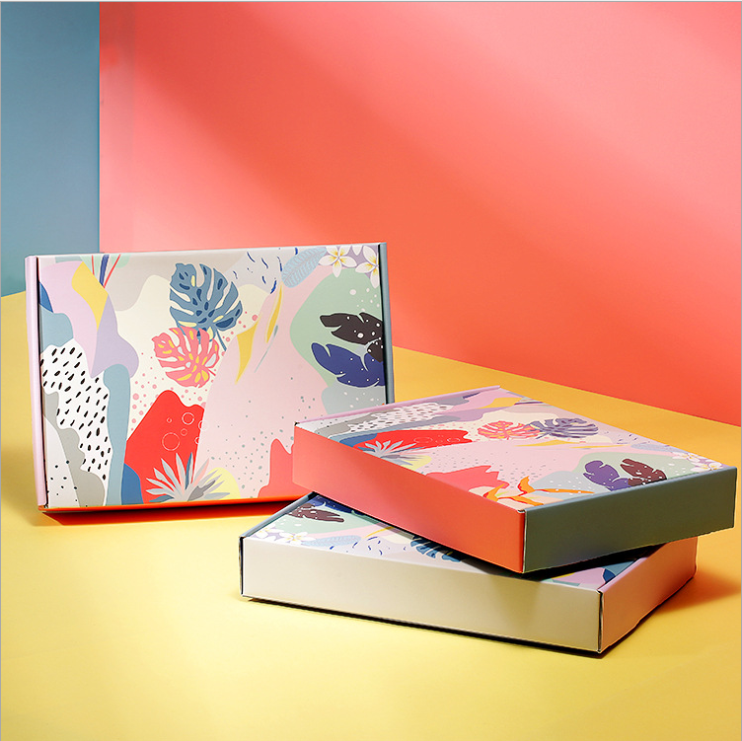 Colorful Packaging Custom Corrugated Boxes FSC ISO9001 CE Certificated