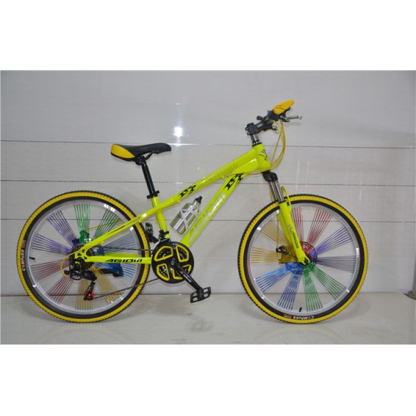 26 inch Shimano 21 speeds disc brake steel 140 spokes mountain bicycle MTB