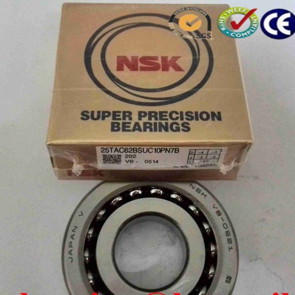 P4 Precision Angular Ball Super Precision Bearings 20TAC47BSUC10PN7B 20x47x15mm