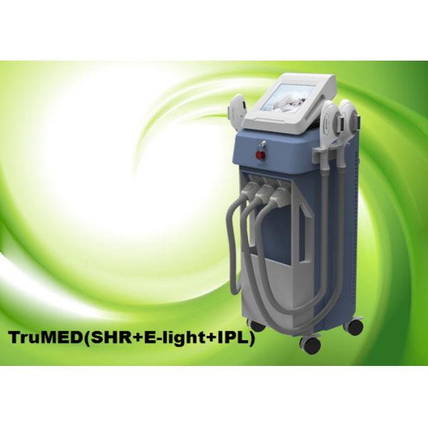 Buy IPL SHR Hair Removal Machine Vertical 3Handles E-light TruMED(SHR+IPL+Nd:Yag) at wholesale prices