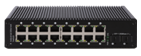 China Gigabit Network Managed Industrial Ethernet Switch 16+2 SFP Dual Power Inputs on sale China Gigabit Network Managed Industrial Ethernet Switch 16+2 SFP Dual Power Inputs on sale