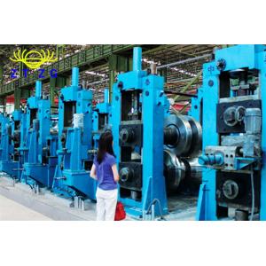 Plc Control 600KW Ms Pipe Manufacturing Machine High Accuracy