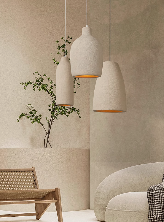 Wabi-sabi style restaurant chandelier bar table lamp island table lamp modern minimalist bedroom bedside lamp designer original homestay lamp