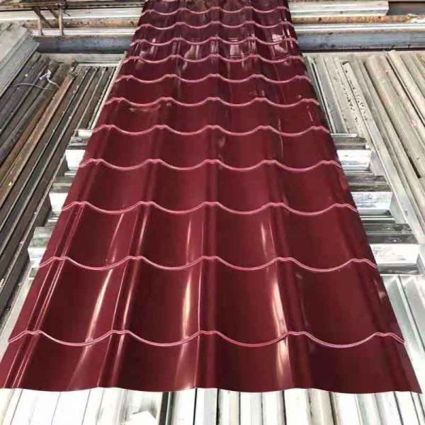 KS Certificate High Level Strength 18 Gauge Color Coated PPGI PPGL Steel Sheet Corrugated Roofing Tile