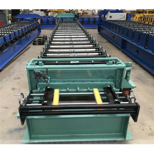 Iron steel roof panel roll forming machine hydraulic cutting ibr making machine