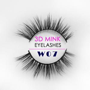 100% Handmade Natural Mink Lashes , Soft Feeling Mink Individual Eyelashes