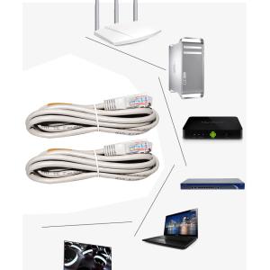 Cat6 Ethernet Cable 6ft RJ45 Gold-Plated Pure Copper