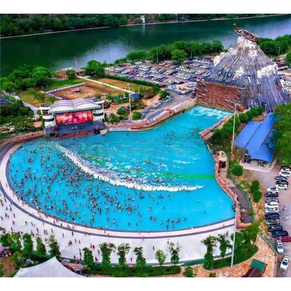 Buy ISO9001 Certified Theme Tsunami Wave Pool Equipment For Swimming Pool at wholesale prices
