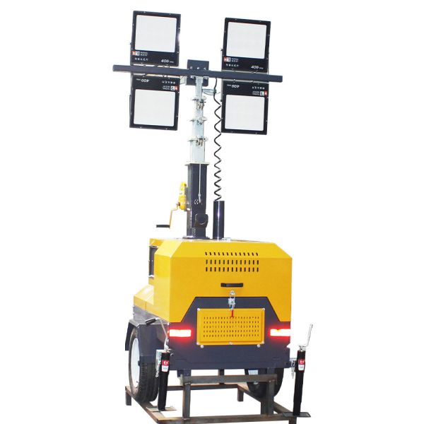 Buy Heavy-Duty 35000lm 1000W*4 LED Telescopic Light Tower Diesel Lamp with Standard CRI at wholesale prices