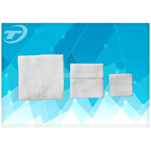 High Whiteness Sterile Cotton Wool Balls / Unfolded First Aid Gauze