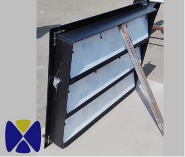 Plastic Ceiling Air Inlet Ventilation Window For Pig Poultry Chicken Farm House