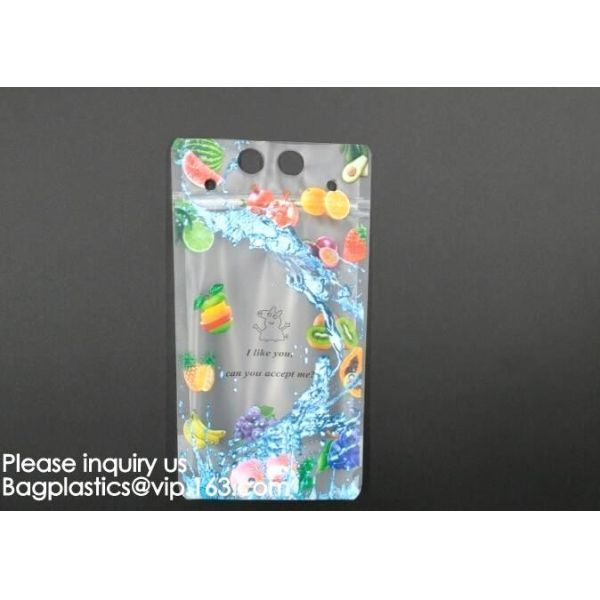 Buy Biodegradable Eco Reusable Liquid / Cooking Oil / Wine / Honey / Grease / Juice Packaging spout bags,Fruit juice liquid at wholesale prices