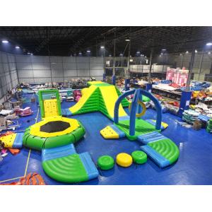 Water Play Equipment Game Custom Commercial Outdoor New Green Inflatable