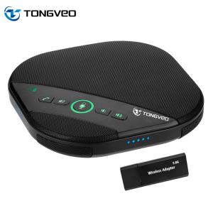Tongveo Wireless Conference Speakerphone USB Microphone Speaker For Lecturer