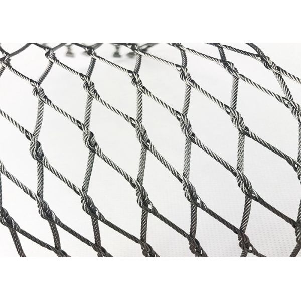 Buy Flexible Stainless Steel Wire Mesh Rope Woven 1.2mm 1.6mm Diameter at wholesale prices
