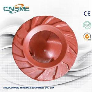 3- Vane Closed Gravel Pump Impeller Hard Metal ASTM A532 Material for Sand