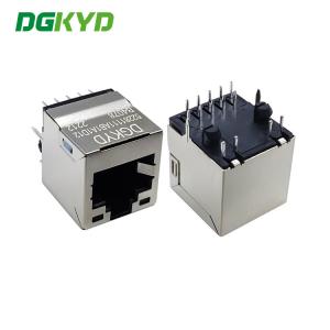DGKYD52281111AB1A1D12B4078 RJ45 Single Ports Connector Without Transformer