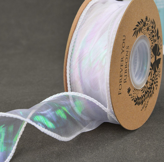 Colorful Fishtail Gauze Ribbon Cake Flower Packaging DIY Floral Paper Ribbon