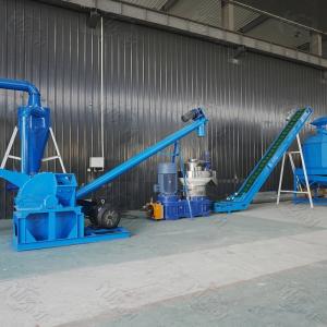 Fully automatic and efficient biomass straw pellet fuel production line Wood