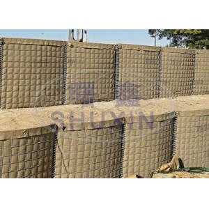 Deep Welding Galvanized Hesco Bastion Barrier Mil5 Perimeter Security Wall