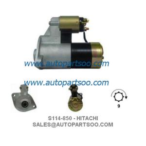 S114-750 S114-766 - HITACHI Starter Motor 12V 1.2KW 8T MOTORES DE ARRANQUE